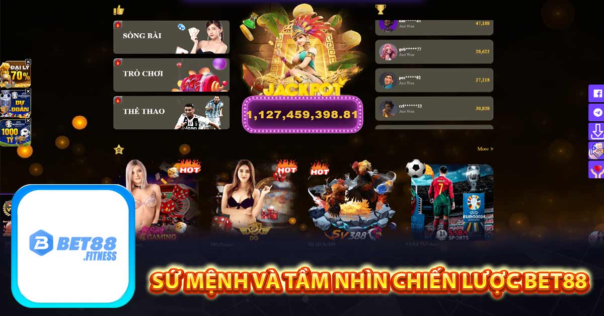 Điểm mặt các trò chơi cá cược đang có mặt ở Bet88